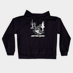 Bury Your Enemies - Girl - Dark Kids Hoodie